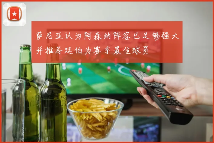 萨尼亚认为阿森纳阵容已足够强大并推荐廷伯为赛季最佳球员